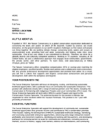 Social Enterprise Specialist position. Merida, Mexico